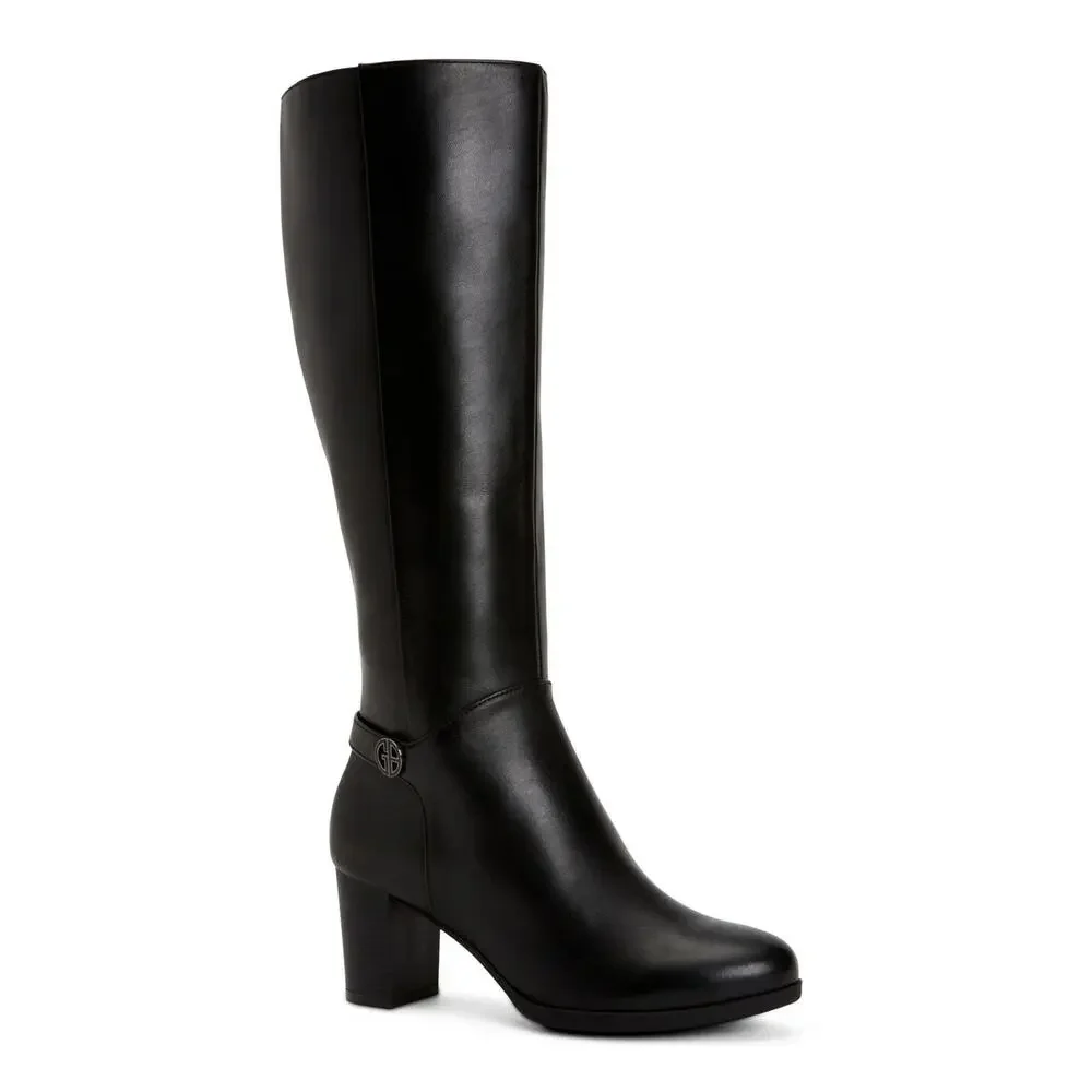 Giani Bernini Women's Adonnys Black Boot Size 12 MSRP $150